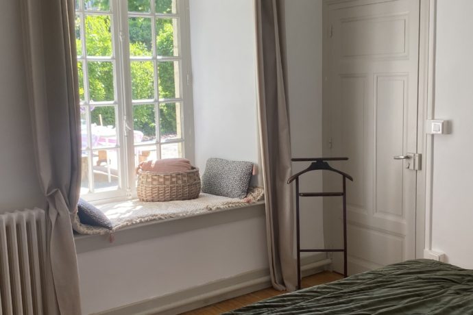 Chambre avec lit double