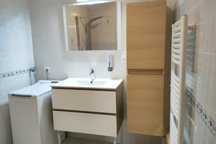 Salle de bains, lave-linge