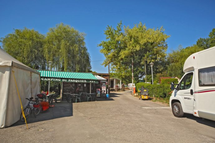 Entrée Camping du Pasquier