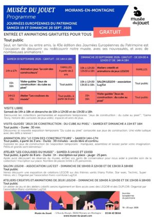 Journées Européennes du Patrimoine