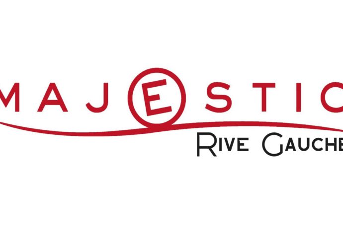 LOGO RIVE GAUCHE NOIR ET ROUGE