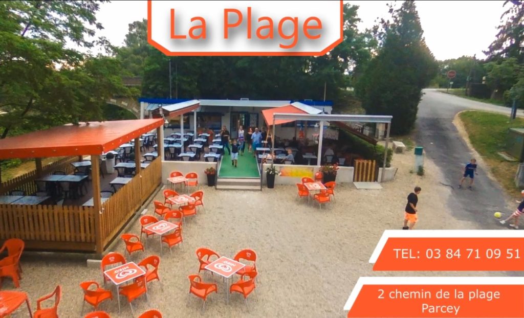 Restaurant La Plage 39, Restaurant à PARCEY Jura Tourisme