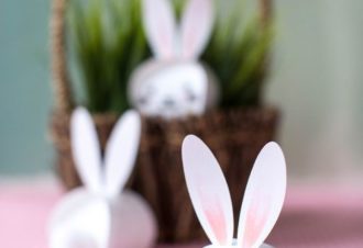 Une boîte lapin pleine de surprises à personnaliser !