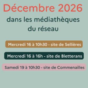 La Saison des Histoires – Décembre 2026