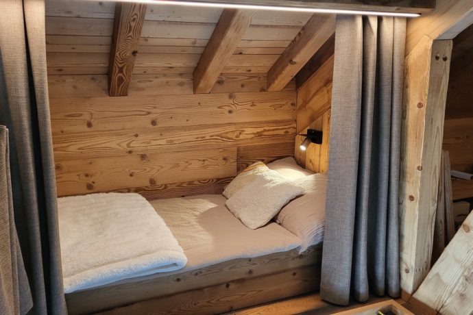 Lits Cabanes sur filet de lecture 90×200