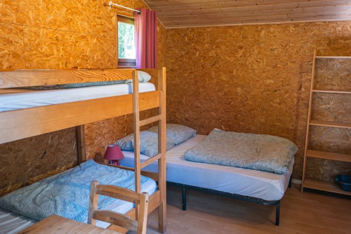intérieur mini chalet