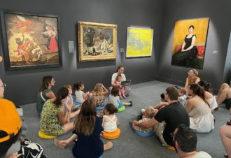 Ma première visite au musée