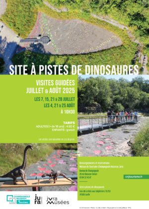 Site à pistes de dinosaures