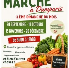 Marché de Damparis