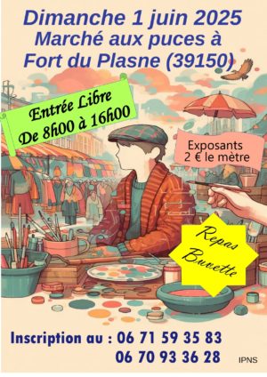 Marché aux puces Fort du Plasne