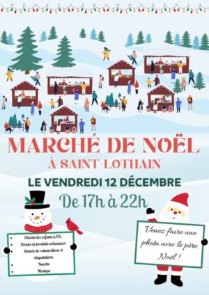 Marché de St Lothain