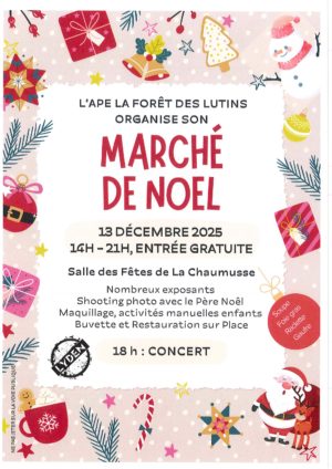 Marché noël La Chaumusse 13.12.25