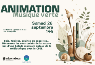 Médiathèque de Saint-Lupicin : Balade-atelier CPIE