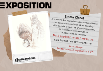 Médiathèque de Saint-Lupicin : Exposition Emma Clocet