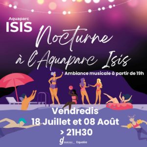 Visuel Nocturne Aquaparc Isis