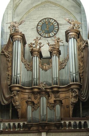Grand orgue Riepp, vu de face