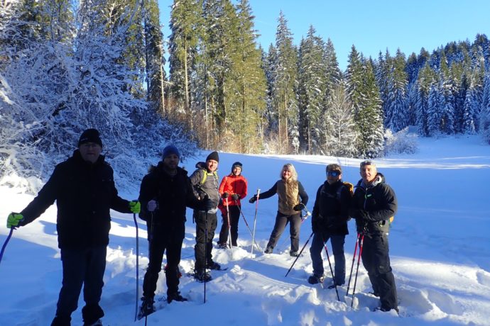 Faire sa trace en forêt