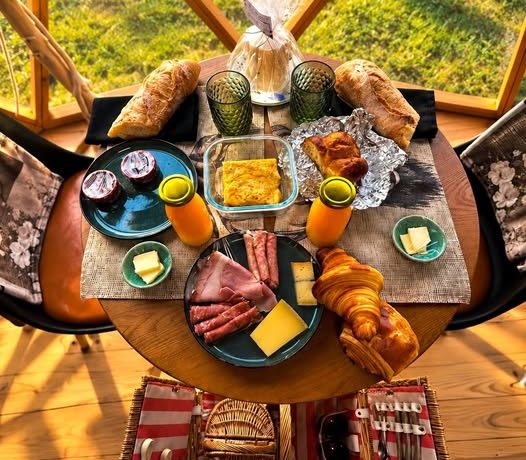 Petit déjeuner délicieur au Havre de Chaux