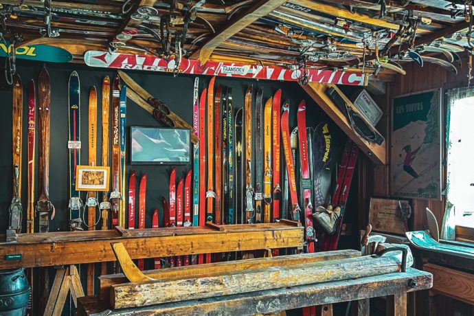 La fabrication des skis