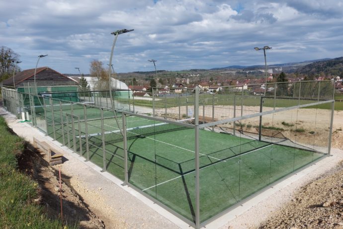 Pistes padel extérieures