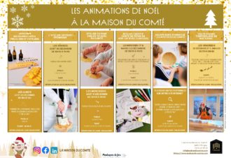 Les Sablés de Noël au Comté