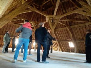 La charpente reconstruite en 2015
