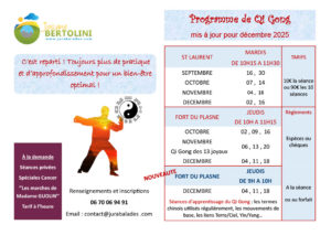 Qi gong décembre