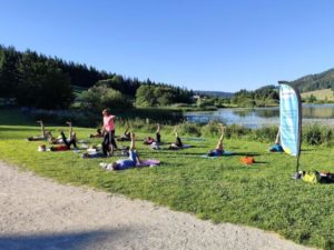 Cours collectif tapis été lac