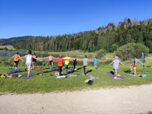 Cours collectif lac été
