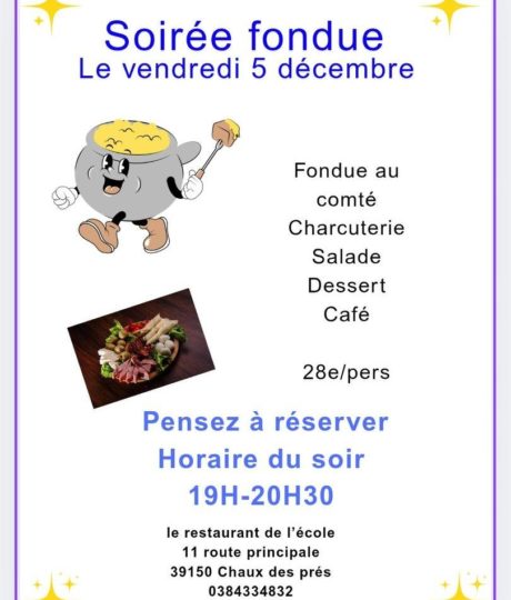 2135581Soirée Fondue