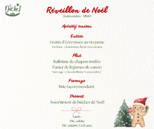 Menus des fêtes 2025 – 2