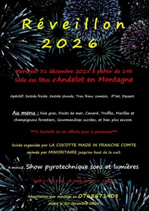 Réveillon 2026 – Cocotte made in FC