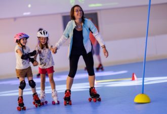 Patinoire/piste de roller de l&rsquo;Espace des Mondes Polaires Paul-Émile Victor
