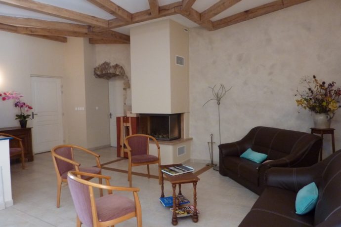 Salon cheminée