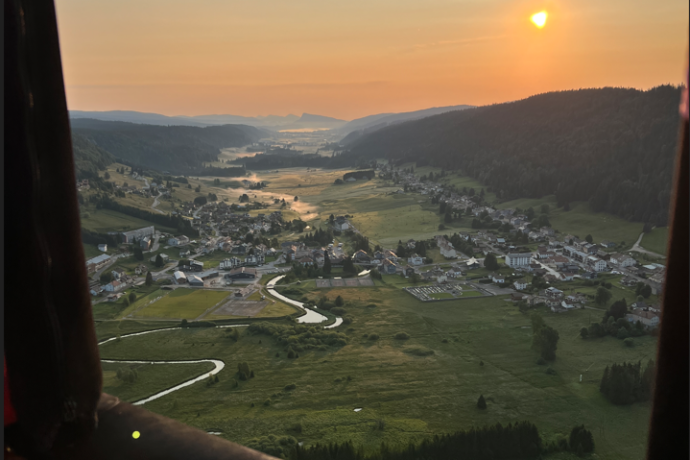 Vallée de Joux Lever de soleil