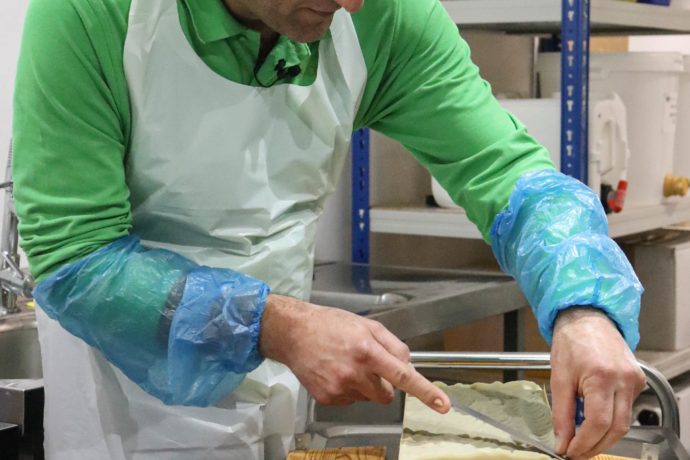 Démoulage des savons