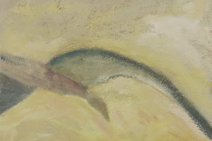 Série Les oiseaux  n°1 Migrateur, 2024.  50 x 50 cm