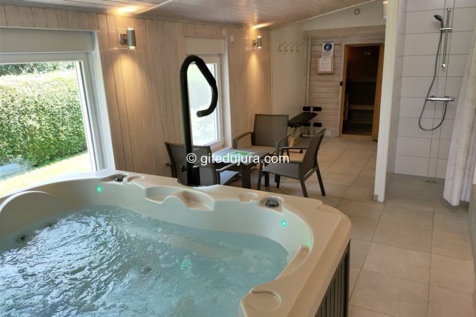 Spa et Sauna privatifs sur place (service payant)