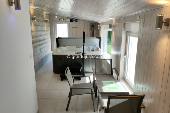 Spa et Sauna privatifs sur place (service payant)