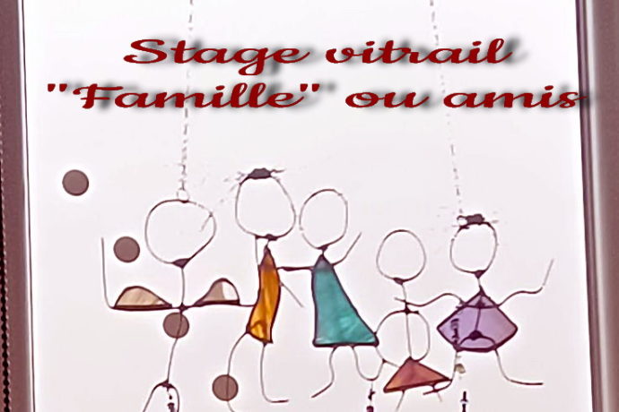 Stage d’été vitrail