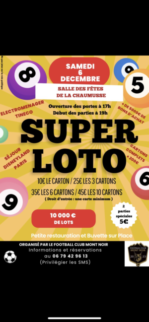 Super Loto FC Mont Noir