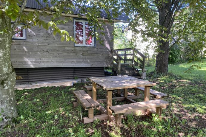Table de la  roulotte