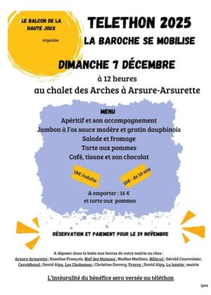 Téléthon 7 12 25