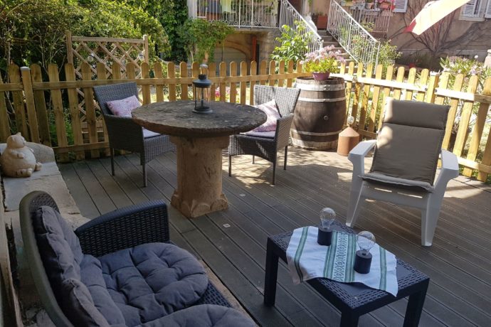 Terrasse privée