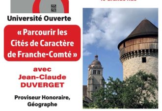 Parcourir les Cités de Caractère de Franche-Comté