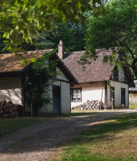 Forêt de Chaux, baraques bûcheronnes du 14