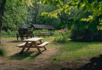 Forêt de Chaux, baraques bûcheronnes du 14