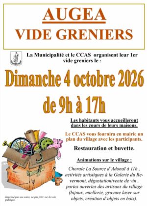 Vide grenier Augea