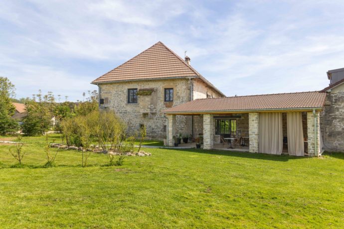 Vu de notre vieux Clos coté Jardin / Terrasse