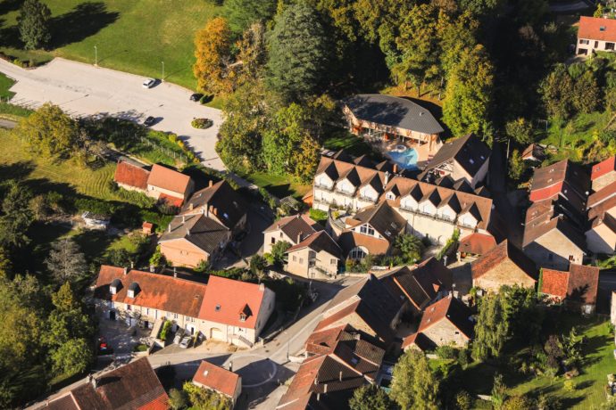 Vue aérienne